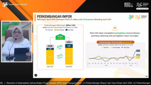 Indonesia Catat Surplus Neraca Perdagangan USD 89,1 Juta pada April, Berlanjut 72 Bulan Berturut-turut