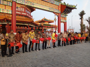 Peresmian Agung Kelenteng Tian Fu Gong PIK Berlangsung Khidmat, Polisi Pastikan Pengamanan Berjalan Aman dan Lancar