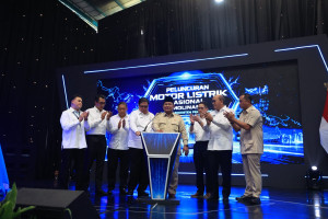 Prabowo Dorong Produksi Motor Listrik Nasional hingga 2 Juta Unit