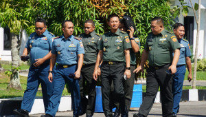 Lantamal I Terima Kunjungan Perwira Staf Ahli Tingkat III Bidang Komsos Panglima TNI dan Ikuti Sosialisasi Ketahanan Pangan