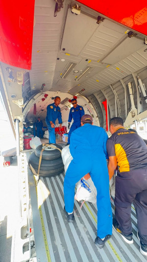 Polri Kembali Salurkan Bantuan Kemanusiaan bagi Warga Terdampak Gempa NTT