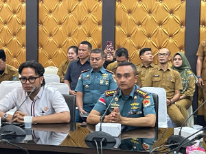Rapat FKPD Perkuat Sinergi Lintas Sektor, Lanal Bintan Dukung Kesiapan Pilkades di Kabupaten Bintan