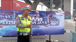 Ops Keselamatan Jaya 2026, Satlantas Jakarta Utara Intensifkan Patroli dan Edukasi di Kawasan Pelabuhan