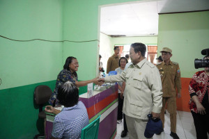 Dari Filipina Prabowo Langsung ke Pulau Miangas untuk Cek Fasilitas Kesehatan Masyarakat