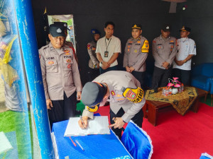Polres Kepulauan Seribu Siap Amankan Nataru, Kapolres Tinjau Pospam di Lima Pulau