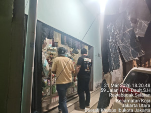 Respon Cepat Polisi Tindaklanjuti Laporan 110, Polsek Koja Cek Dugaan Penjualan Obat Terlarang di Rawabadak