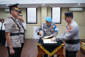Dua Kapolsek di Jakarta Utara Resmi Berganti, Kapolres Tekankan Stabilitas Kamtibmas