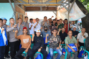 Jaga Jakarta On The Spot Kapolres Metro Bekasi Kota di Bantar Gebang, Kupas Solusi Curanmor hingga Layanan SIM