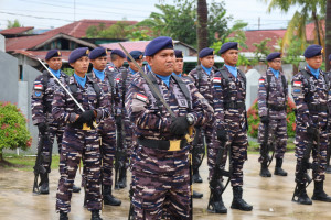 Perkuat Karakter Prajurit Jalasena Samudera, Pangkalan TNI AL Dumai Gelar Upacara Bendera 17 Desember