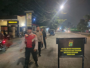 Jaga Jakarta,Jaga Lingkungan: KRYD Polsek Metro Penjaringan Amankan Empat Sepeda Motor Tanpa Dokumen, Antisipasi Tawuran dan Kejahatan Jalanan