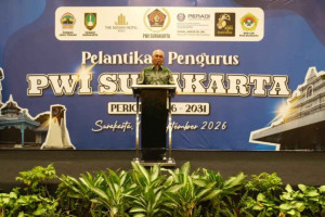 Pengurus PWI Surakarta Periode 2026–2031 Resmi Dilantik
