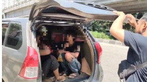 Viral di Medsos, Pelaku Pemalakan Sopir di Jembatan Tiga Berhasil Diamankan Polisi