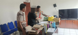 Polsek Pakuhaji Bongkar Sindikat Uang Palsu, Rp68,57 Juta Uang Siap Edar dan Peralatan Produksi Disita