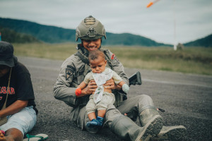 Amankan Aktivitas Ekonomi Warga, Satgas Ops Damai Cartenz-2026 Perkuat Rasa Aman di Kiwirok, Pegunungan Bintang