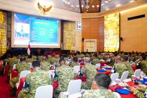 Danpuspom TNI Buka Rakornis POM 2026, Perkuat Profesionalisme POM TNI Hadapi Ancaman Kompleks