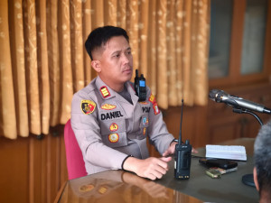 Polsek Pademangan Matangkan Kesiapan Distribusi Sembako di Monas Lewat Rapat Daring