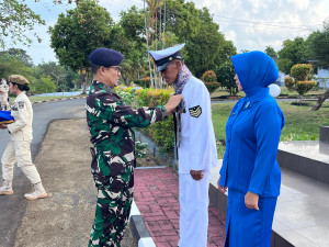 Lanal Dabo Singkep Gelar Upacara Purna Tugas Prajurit, Wujud Penghormatan Atas Dedikasi dan Pengabdian