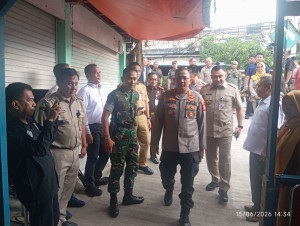 On The Spot Kapolres Metro Jakarta Utara di Pejagalan, Perkuat Komunikasi dan Antisipasi Gangguan Kamtibmas