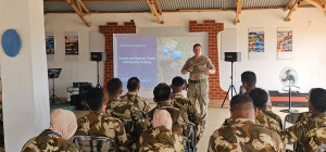 Tingkatkan Kesiapsiagaan Operasional, FIB Gelar Contingent Training Capsule Satgas Kizi TNI Konga Monusco XX-W