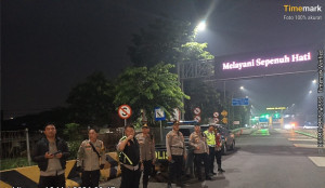 Kapolsek Bekasi Barat Pimpin Patroli Humanis Cegah Tawuran