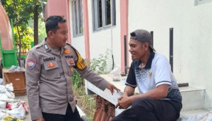 Jakarta On The Spot di Pulau Tidung, Bhabinkamtibmas Imbau Warga Waspadai Hoaks dan Jaga Kamtibmas