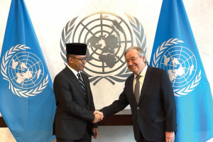 Bertemu Menlu Sugiono, Sekjen PBB Dukung Peran Indonesia di Board of Peace