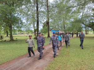 Langkah Nyata Lanal Simeulue Bina Desa Pesisir di Daerah 3T (Tertinggal, Terdepan, dan Tterluar)