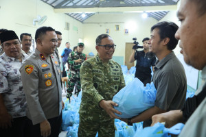Wakapolda Metro Jaya dan Kasdam Jaya Gelar Jaga Jakarta On The Spot di Kebon Melati