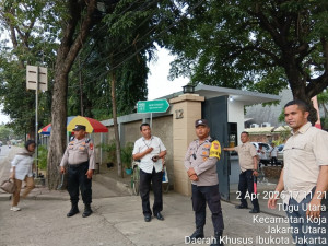 Polisi Pengamanan Ketat Ibadah Kamis Putih di Koja, 1.500 Jemaat Ikuti Perayaan Paskah dengan Khidmat