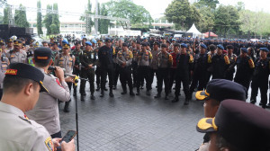 1.876 Personel Gabungan Siap Memberikan Pelayanan pada Laga Persija Jakarta vs Persijap Jepara