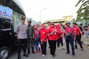 Polres Metro Bekasi Kota Dorong Sport Tourism pada Laga Semen Padang FC vs PSIS