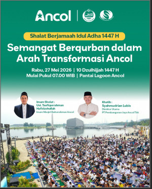 Pantai Lagoon Ancol Jadi Lokasi Sholat Idul Adha 1447 H, Warga Diajak Rayakan Kebersamaan