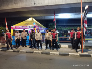 Jaga Jakarta, Jaga Lingkungan: Polsek Metro Penjaringan Gelar Apel KRYD Antisipasi Tawuran dan Kejahatan Jalanan