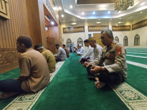 Subuh Keliling Polsek Koja: Perkuat Keamanan, Waspadai Pencurian Motor
