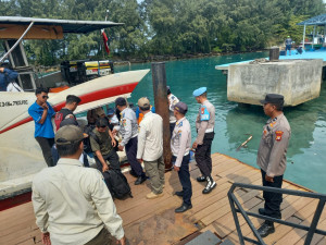 Strong Point Dermaga, Polres Kepulauan Seribu Perkuat Pengamanan Aktivitas Wisata dan Transportasi Laut