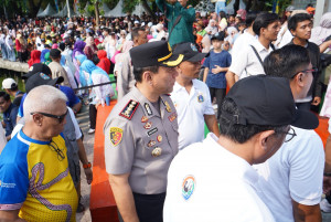 Kapolres Metro Jakut bersama Forkopimko Dukung Gerakan Cinta Lingkungan di Festival CiLung 2026
