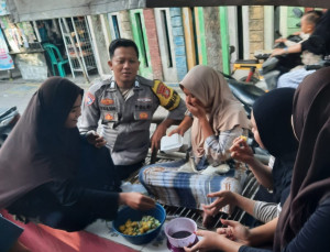 Jakarta On The Spot di Pulau Lancang, Bhabinkamtibmas Fokus Sosialisasi Layanan Polri 110 dan Bahaya Hoaks