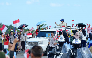 Panglima TNI Hadiri Peresmian Lima Bendungan oleh Presiden RI