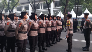 Polwan Polda Metro Jaya Gelar Sosialisasi Kesehatan Mental Jelang Hari Jadi ke-78 Polwan RI