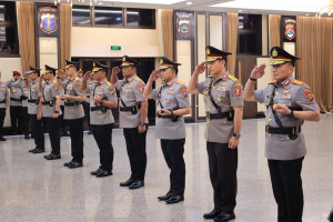 Kapolri Pimpin Sertijab di Mabes Polri