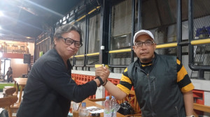 Ngopi Bareng Bang Ghoni dan Ketua Umum MIO Indonesia, Perkuat Silaturahmi Sesama Insan Pers