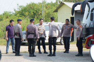 Wakapolres Jakut Cek Mess Brimob di Marunda, Soroti Ketersediaan Air Bersih
