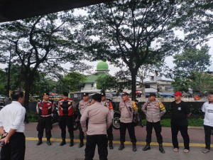 Polisi Gelar Penyekatan di Koja, Antisipasi Aksi Unjuk Rasa Mahasiswa