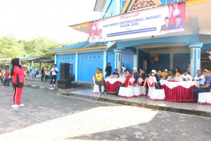 Wujud Sinergi Nyata, Dandenpom Lanal Bintan Hadiri Peringatan May Day 2026 di Tanjungpinang