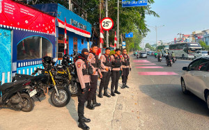 Jaga Jakarta, Jaga Bekasi On The Spot, Polisi Perketat Perbatasan Antisipasi Massa Aksi