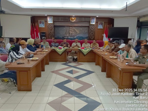 Polsek Cilincing Perkuat Sinergi Warga, Gelar Rapat Pengamanan Malam Tahun Baru di Kalibaru