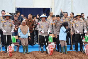 Sukses Pada Penanaman Jagung Tahun 2025, Polda Metro Jaya Menambah Jumlah Lahan Menjadi 50 Hektar pada Tanam Raya Jagung Serentak Kuartal I di Bekasi Tahun Ini