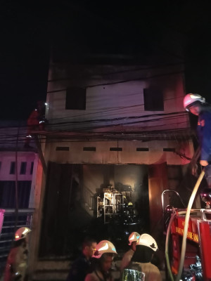 Gudang Material di Koja Terbakar, Polisi Pastikan Tidak Ada Korban Jiwa